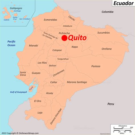 Quito Map .
